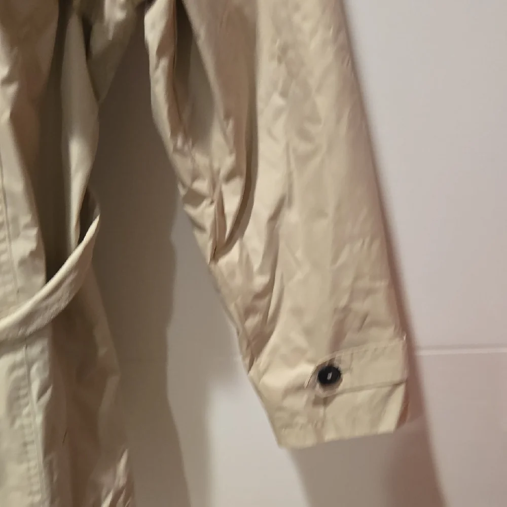 Nine West Beige Belted Trench Coat for Women, XL, GUC, Designer Chic, Casual - Picture 4 of 12